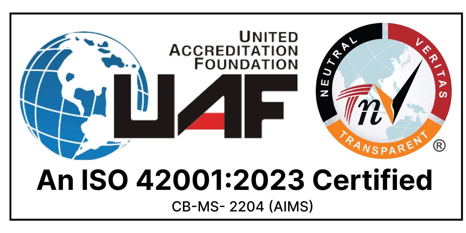 ISO 42001 Certification Badge
